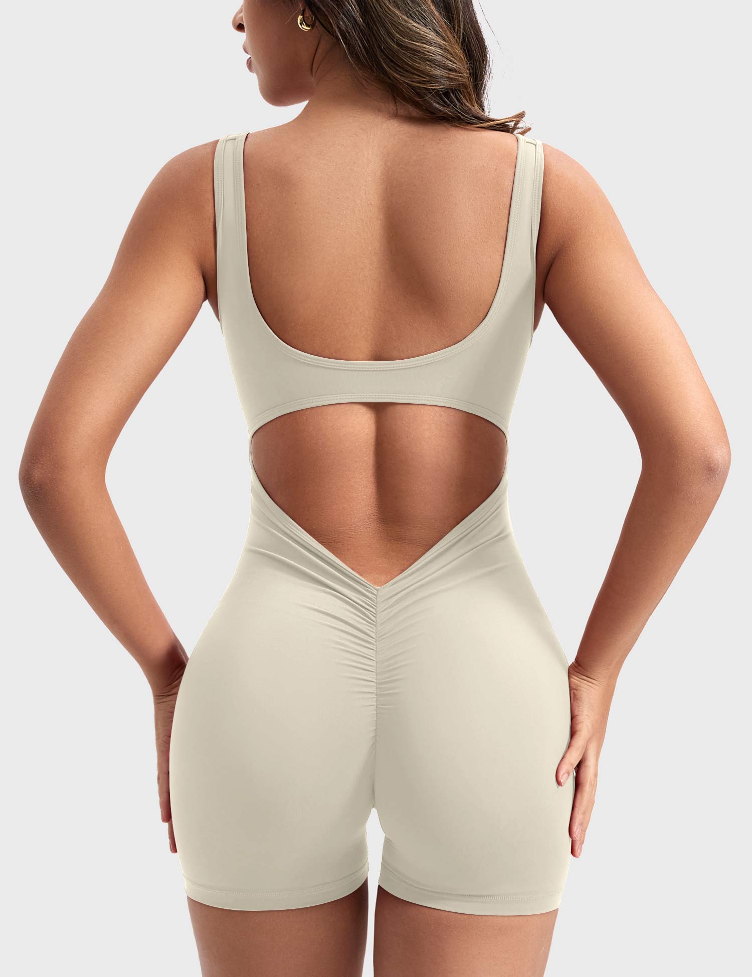 V-Back Romper