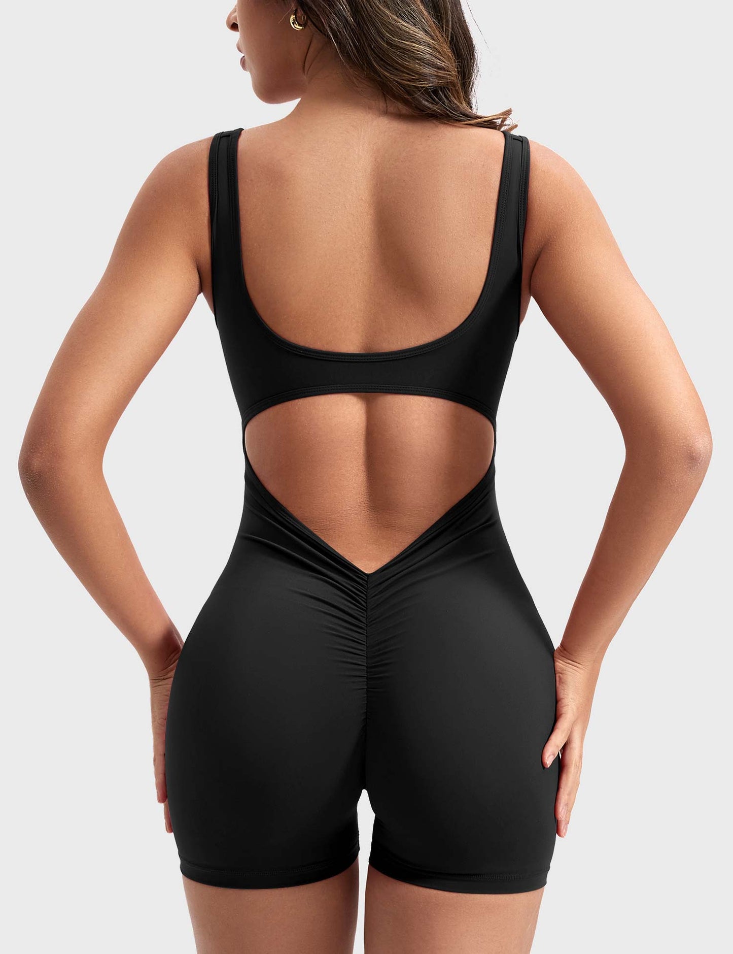 V-Back Romper