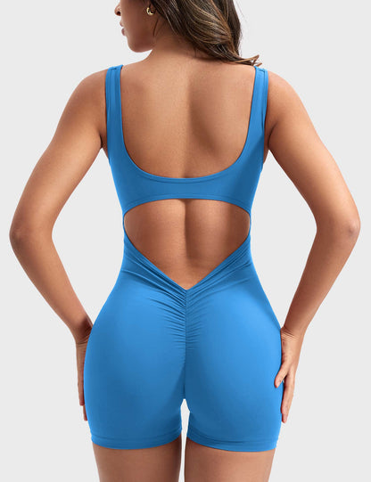V-Back Romper