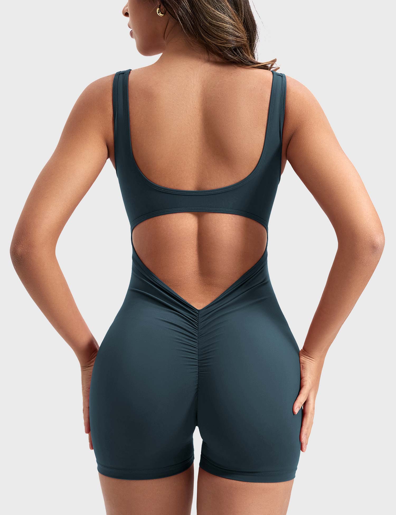 V-Back Romper