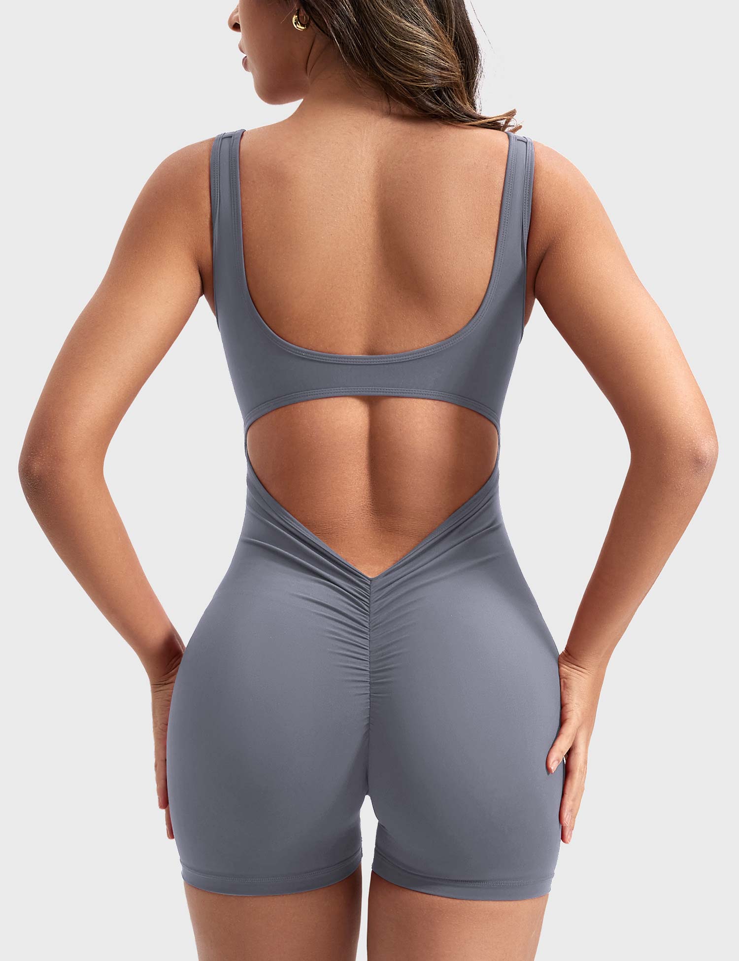 V-Back Romper