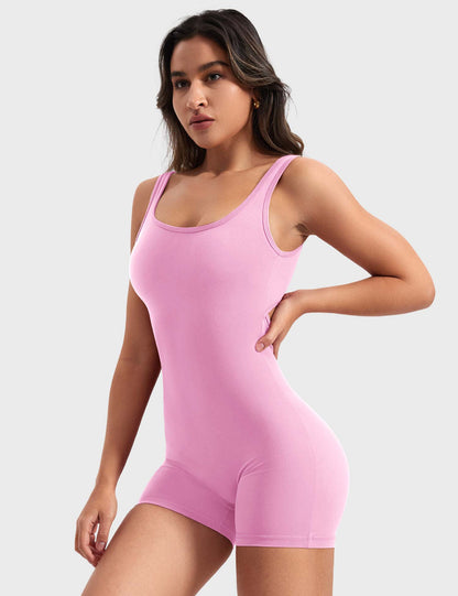 V-Back Romper