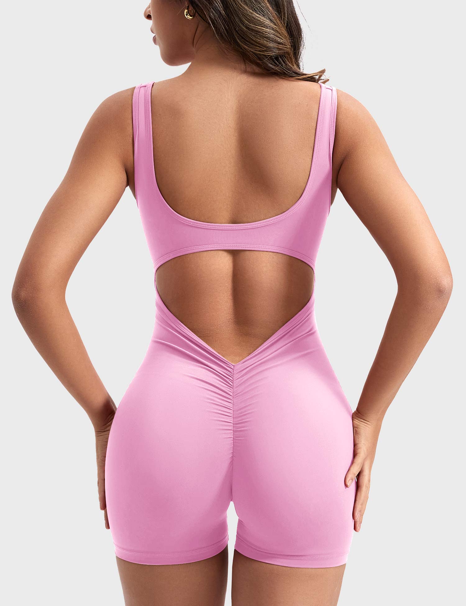 V-Back Romper