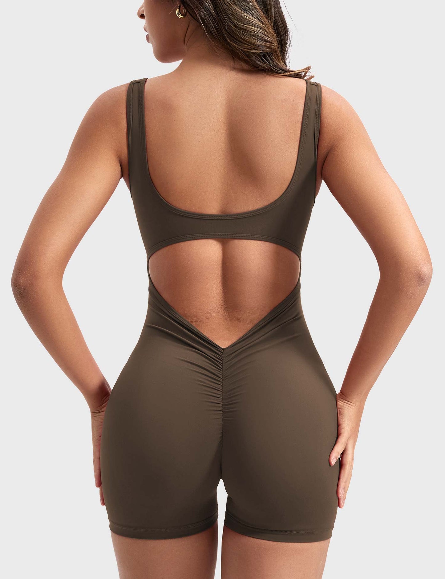 V-Back Romper