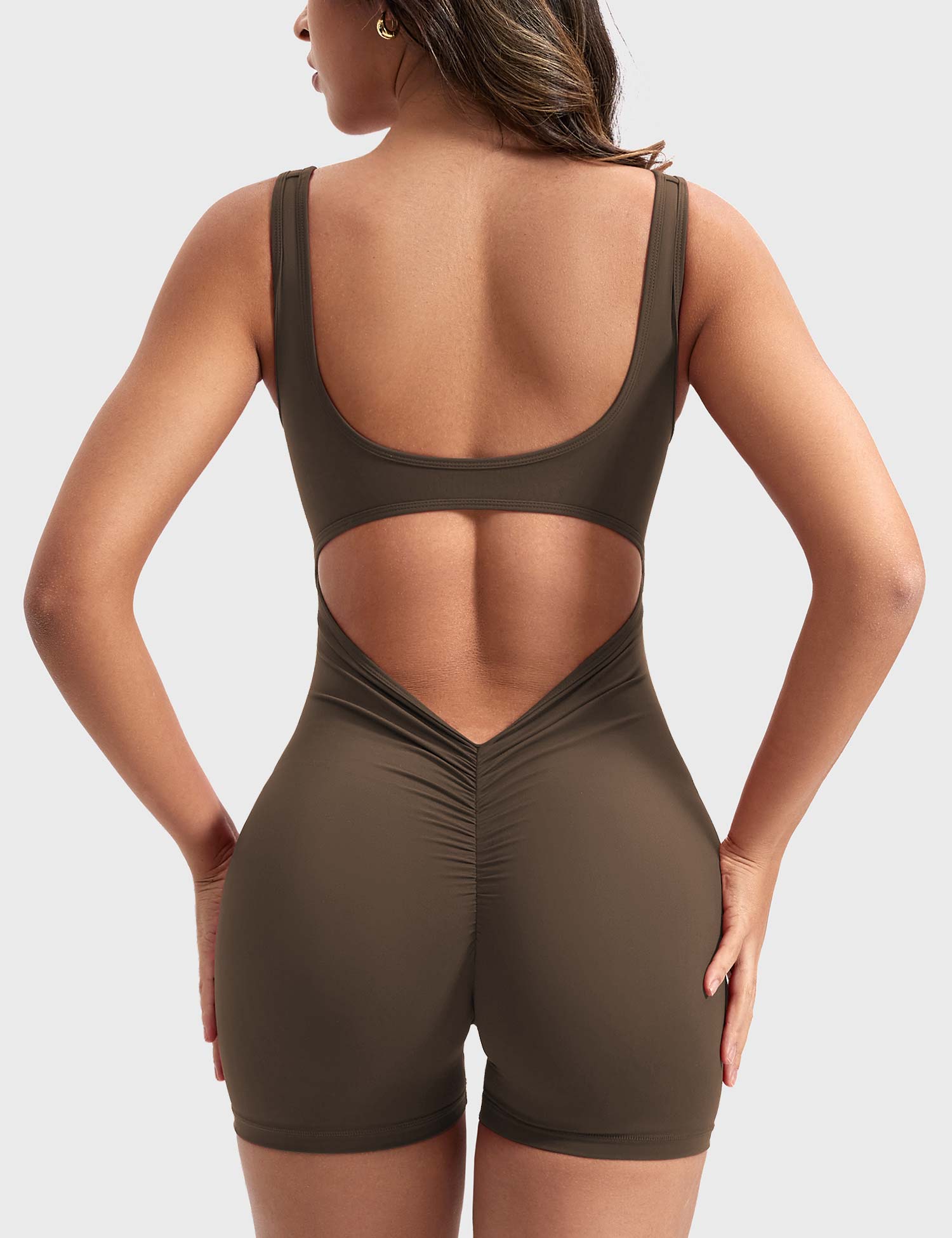 V-Back Romper