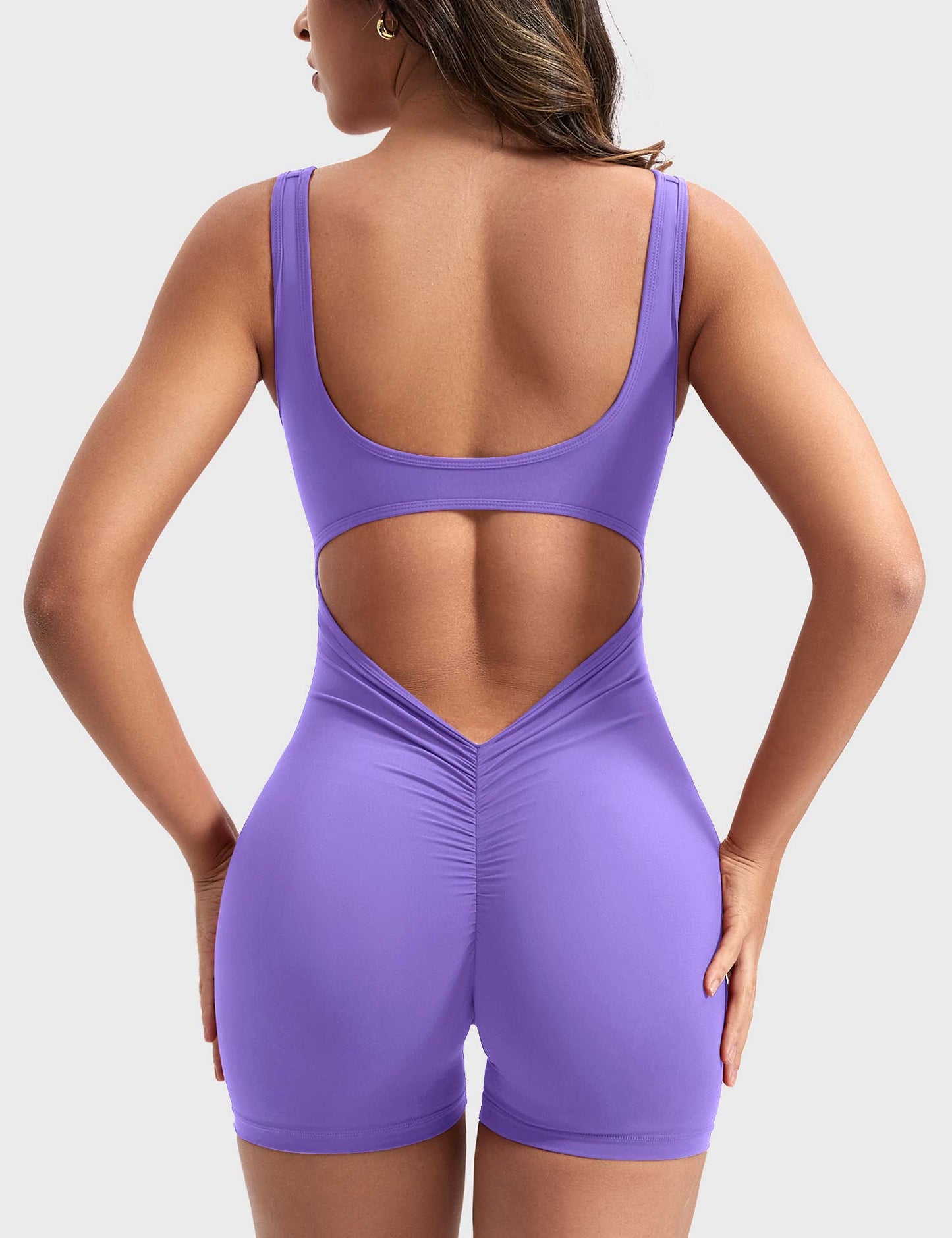 V-Back Romper