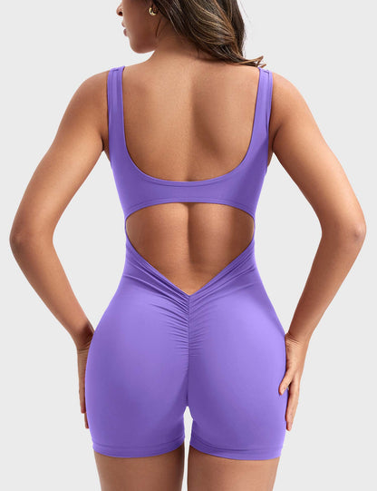 V-Back Romper