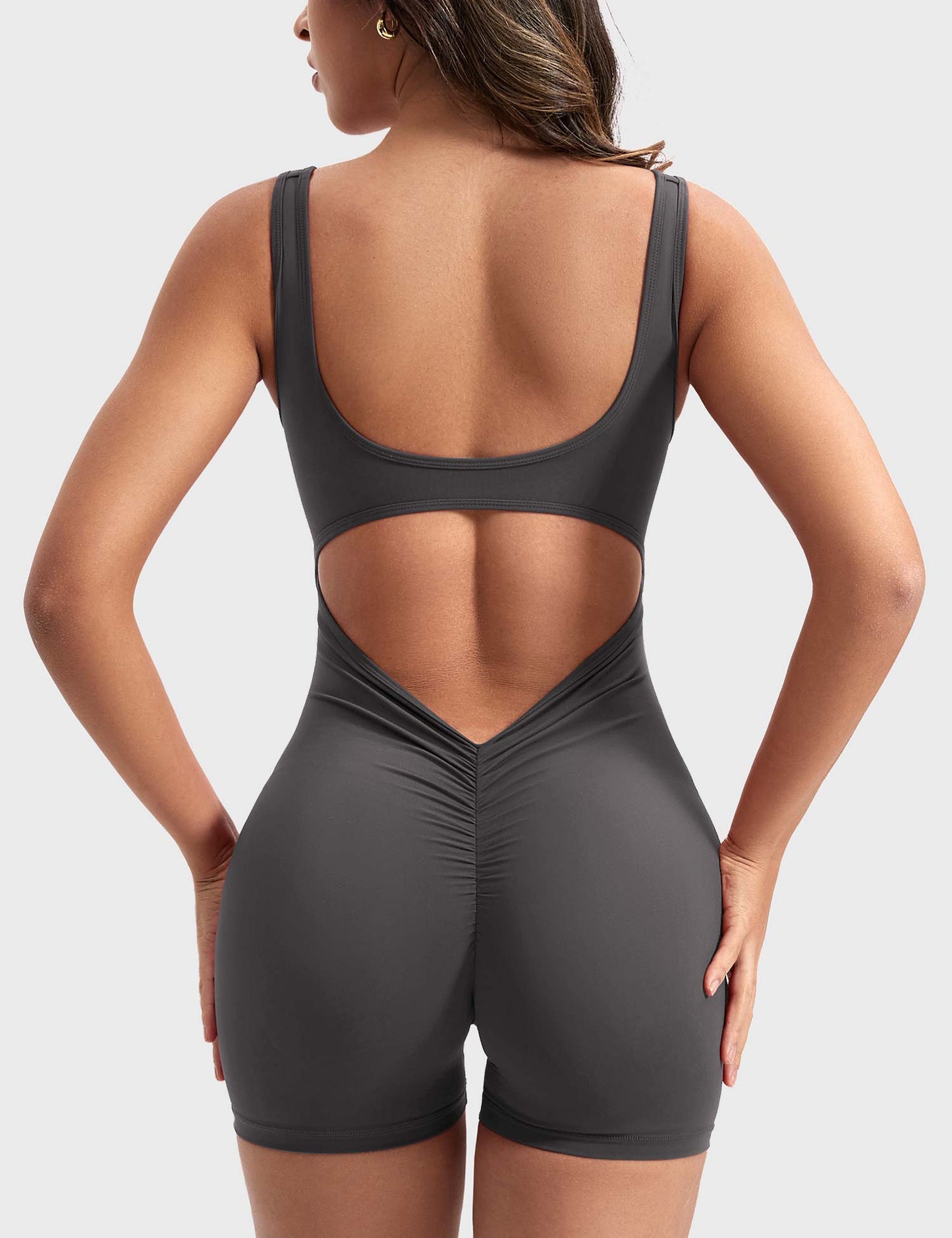 V-Back Romper
