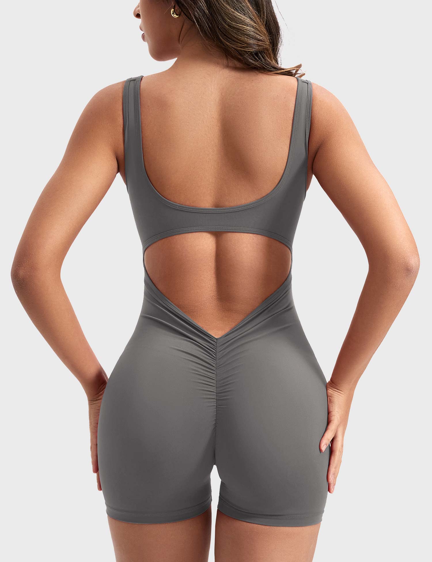 V-Back Romper