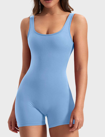 V-Back Romper