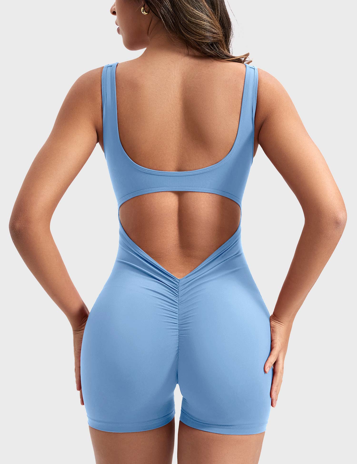 V-Back Romper