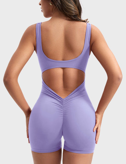 V-Back Romper