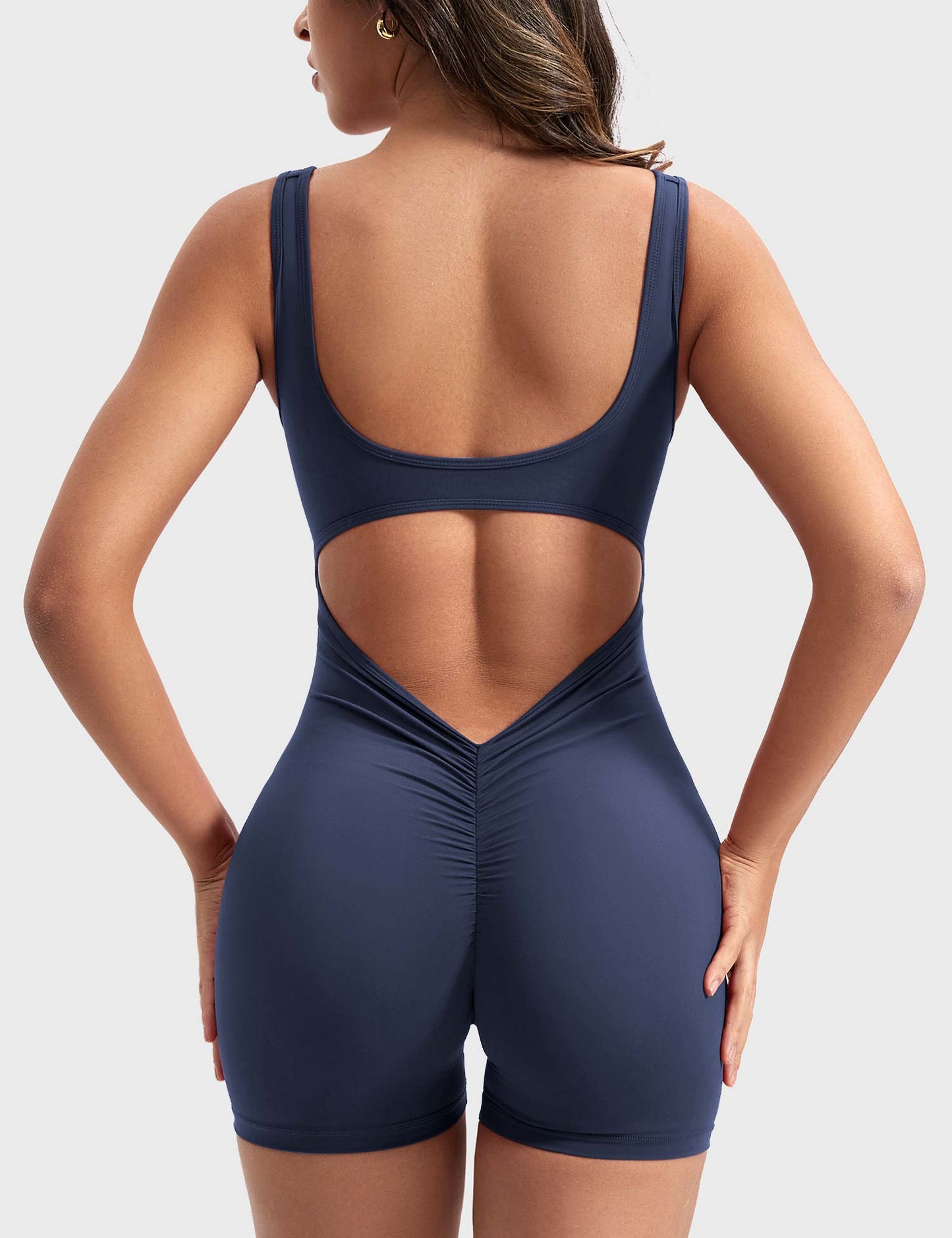 V-Back Romper