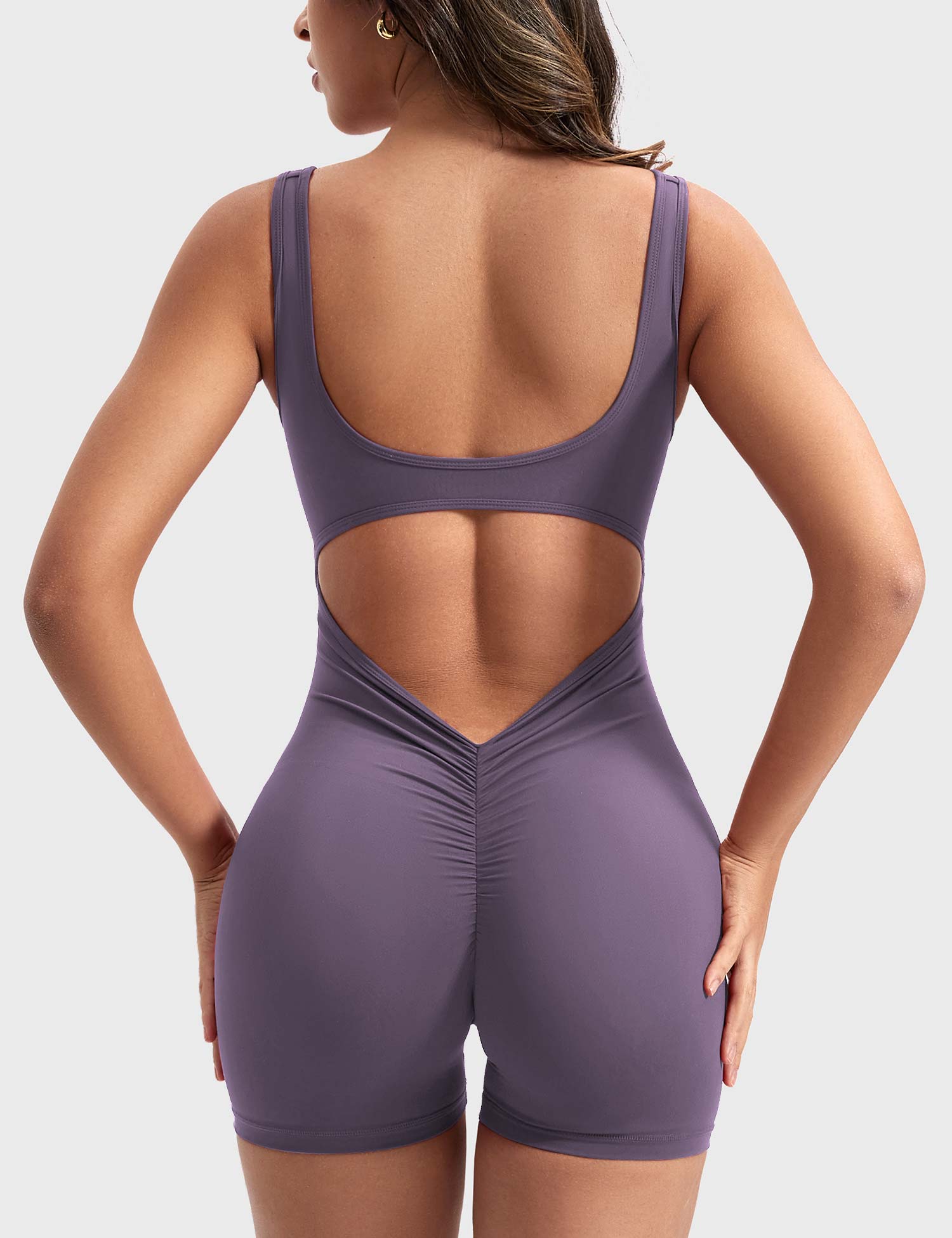 V-Back Romper