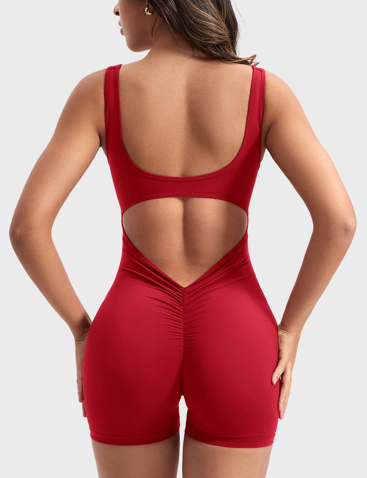 V-Back Romper