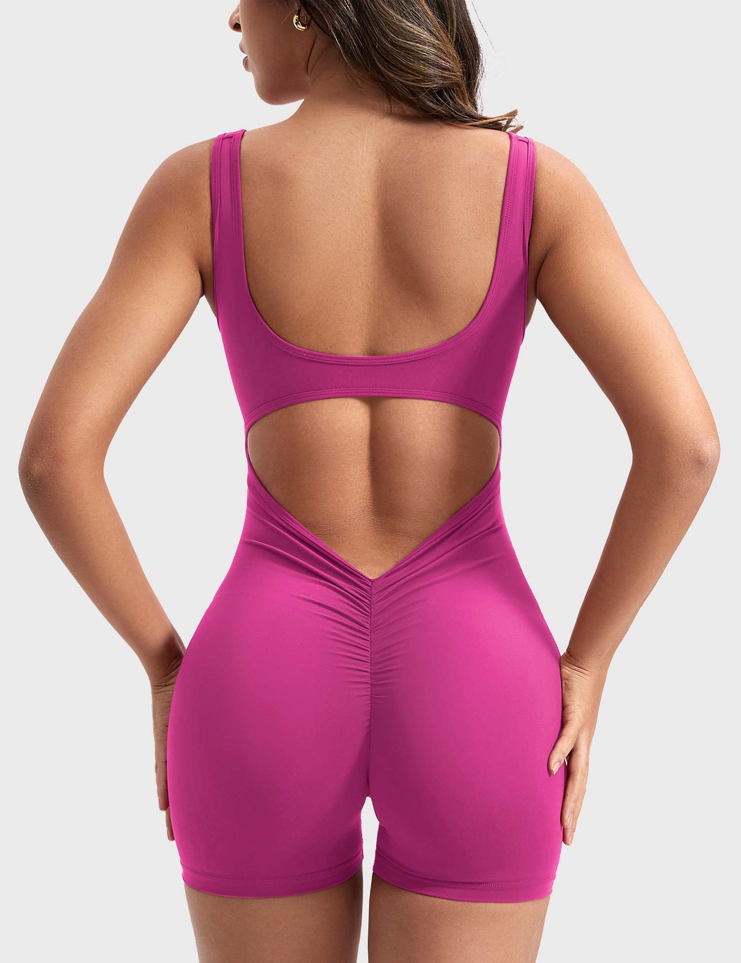 V-Back Romper
