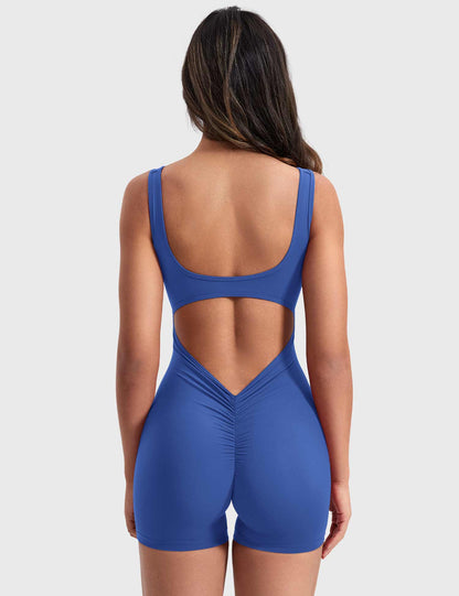 V-Back Romper