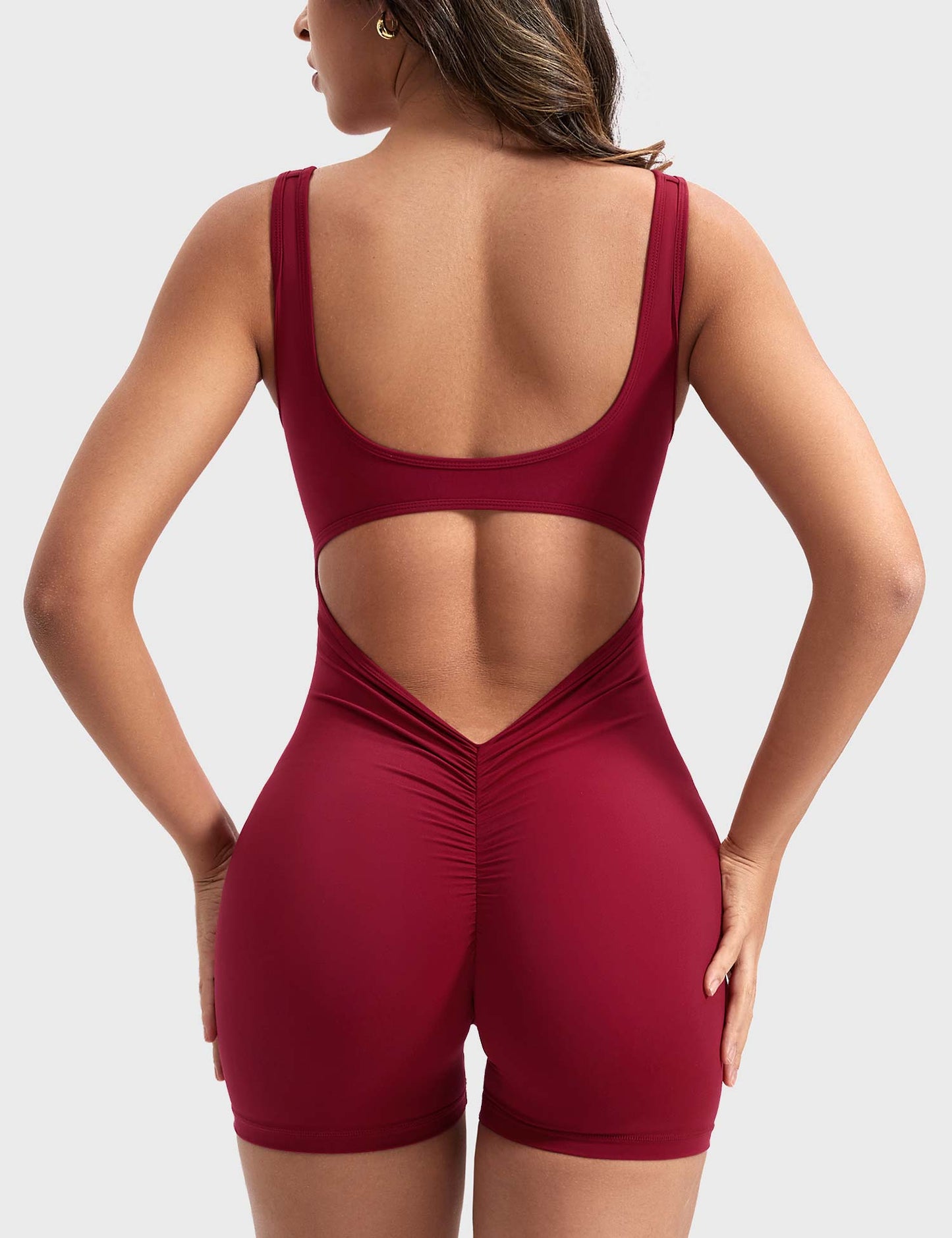 V-Back Romper