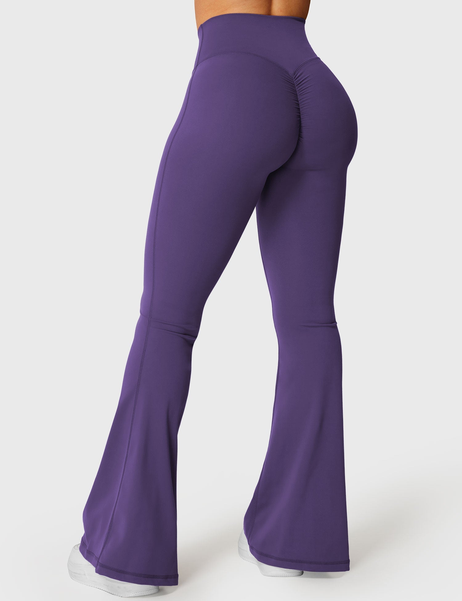 V-Waistband Flare Leggings
