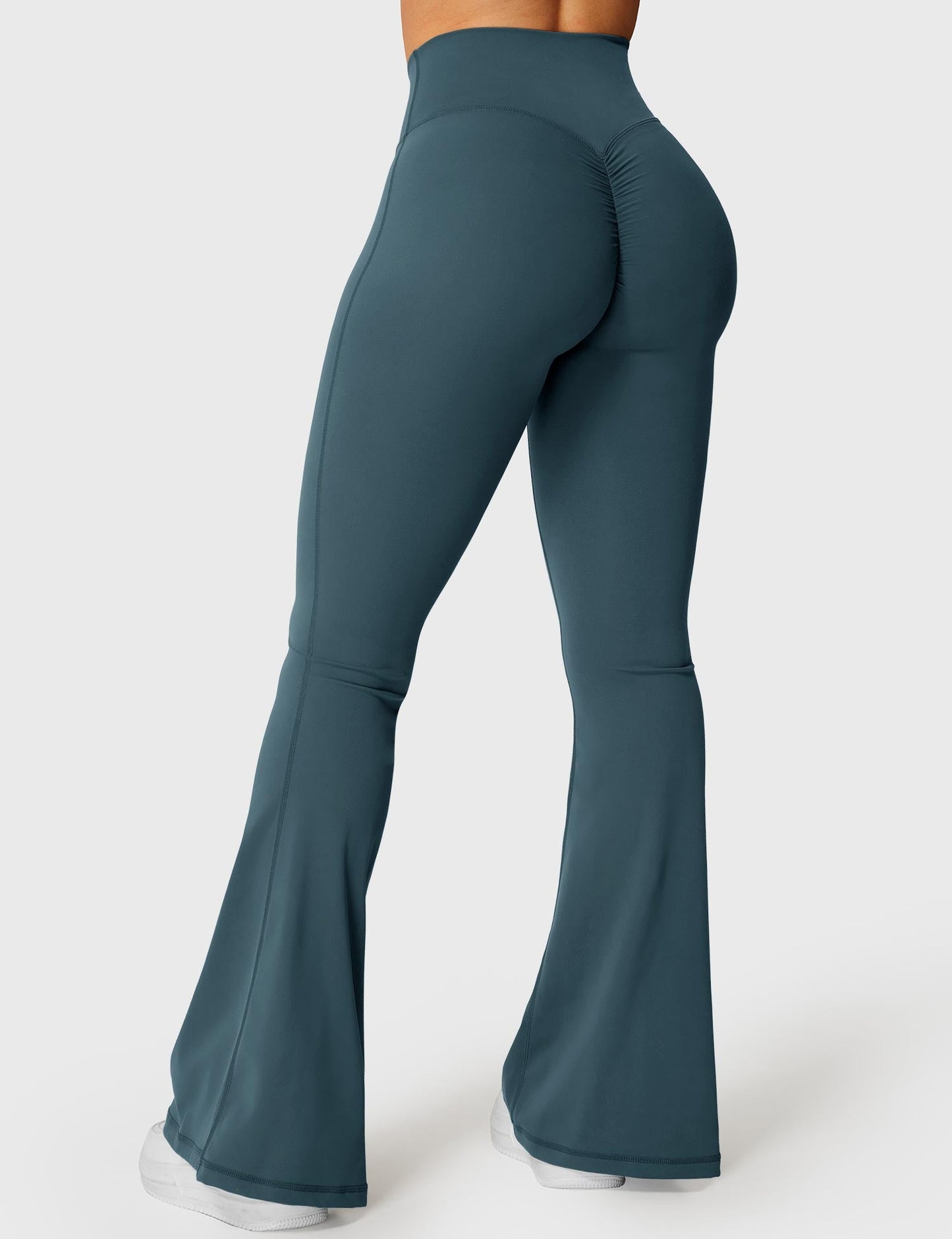 V-Waistband Flare Leggings