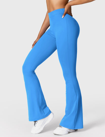 V-Back Flare Leggings