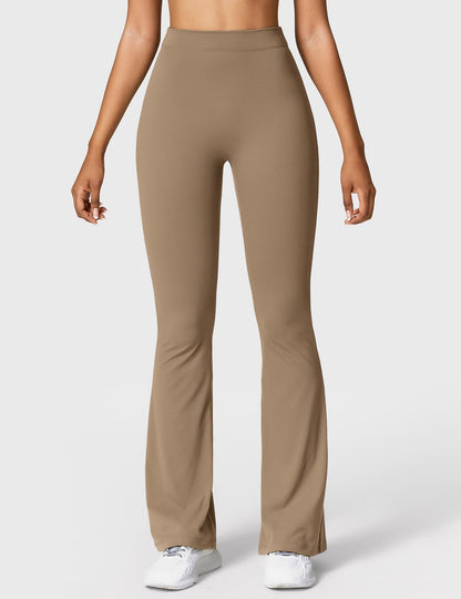 V-Back Flare Leggings