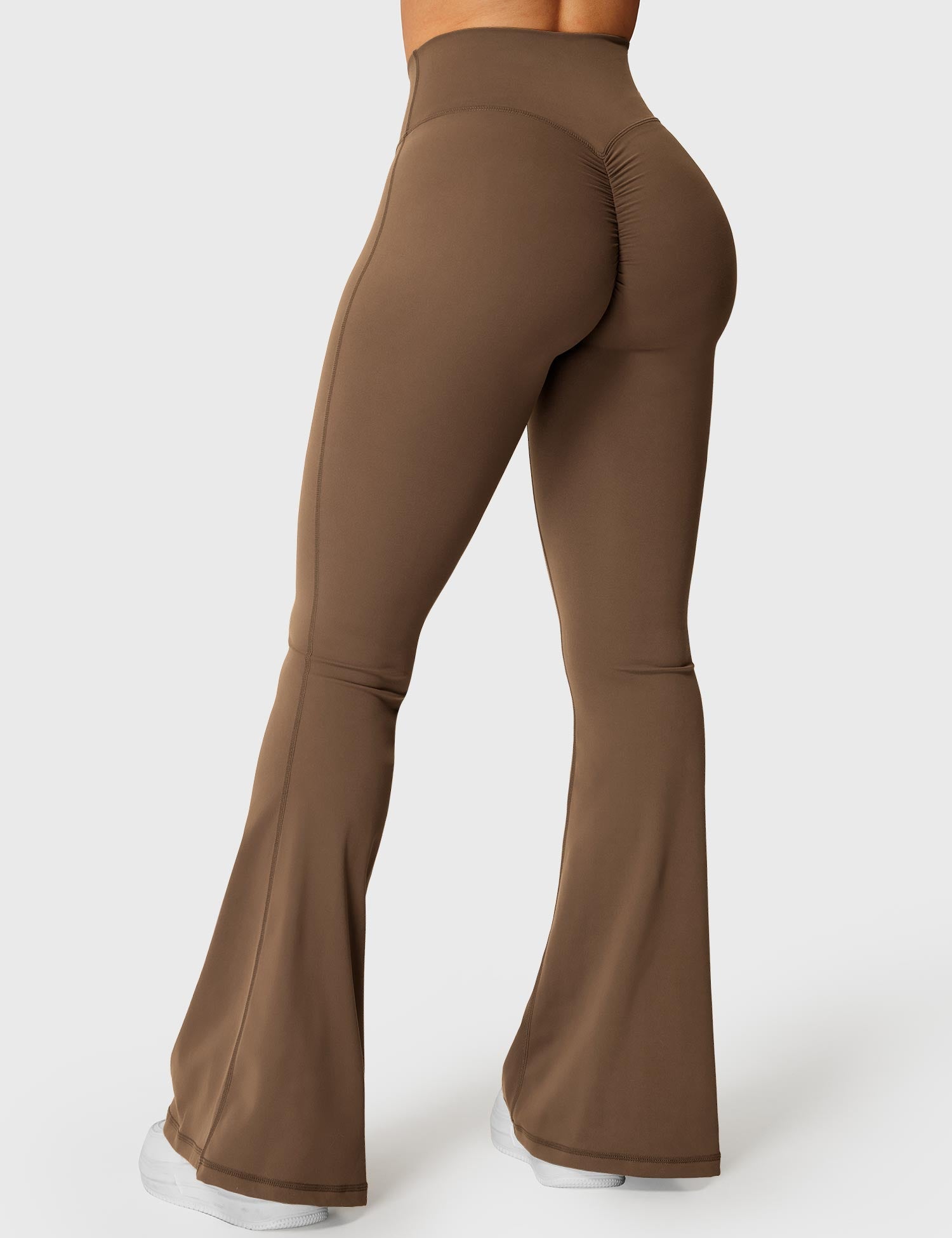 V-Waistband Flare Leggings