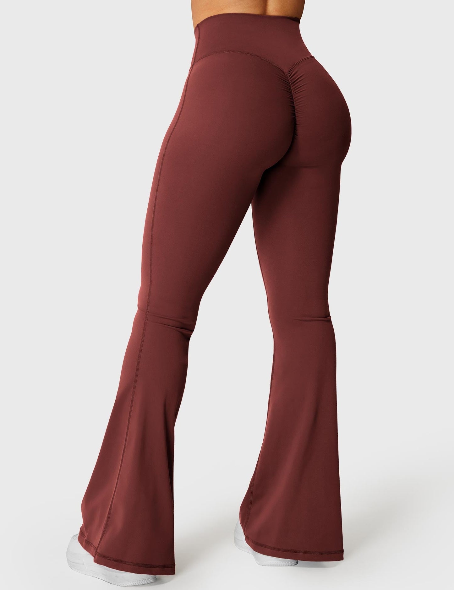 V-Waistband Flare Leggings