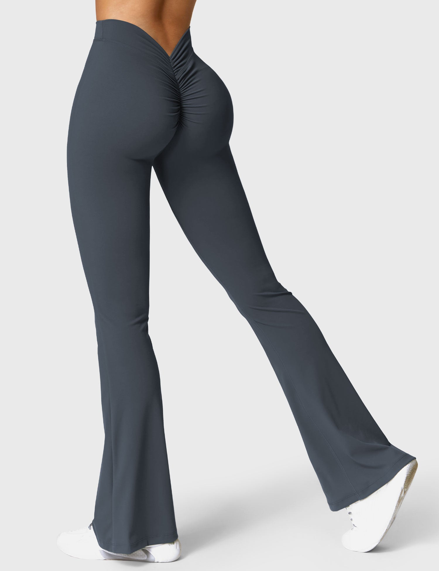 V-Back Flare Leggings