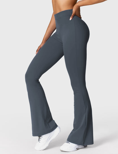 V-Back Flare Leggings