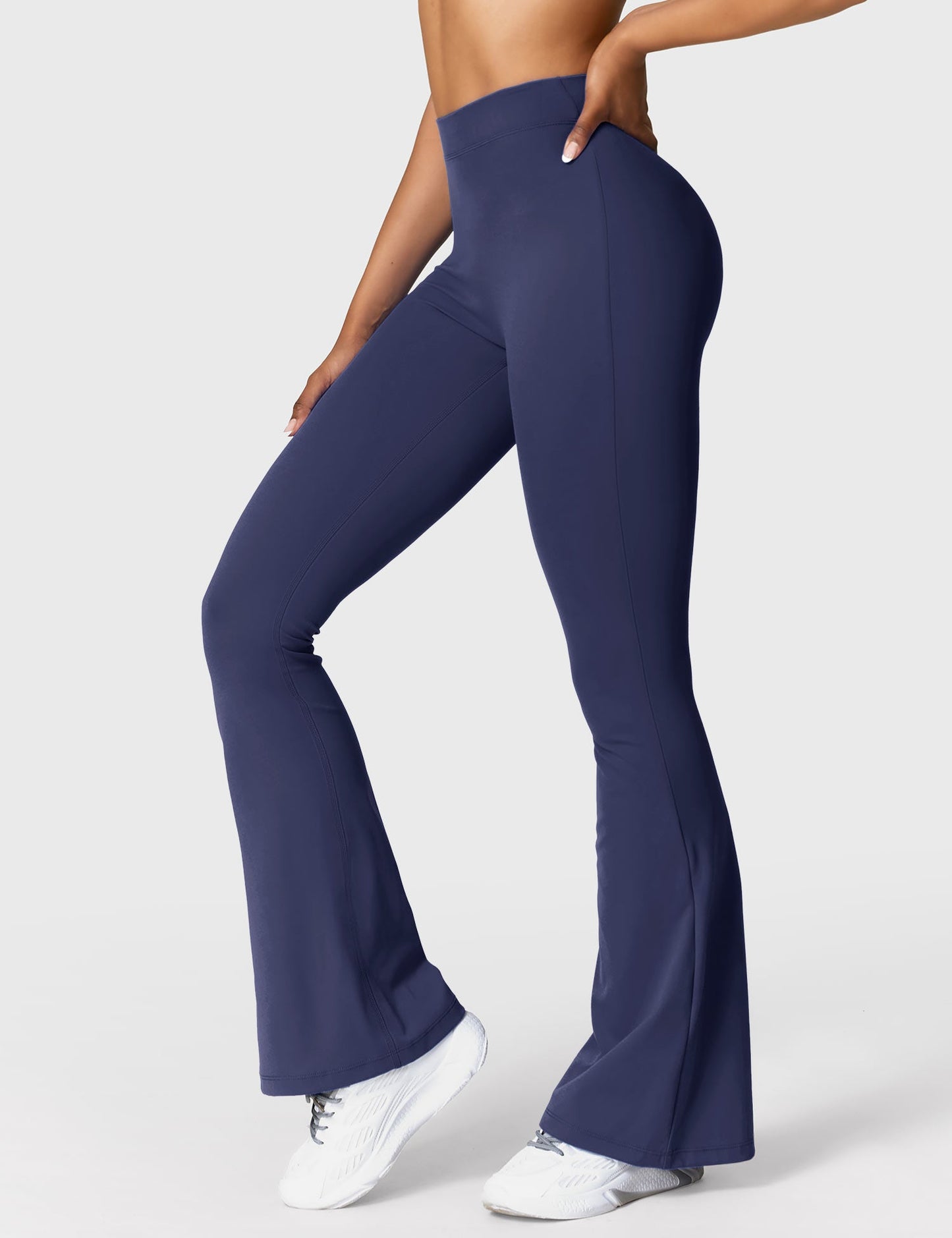 V-Back Flare Leggings
