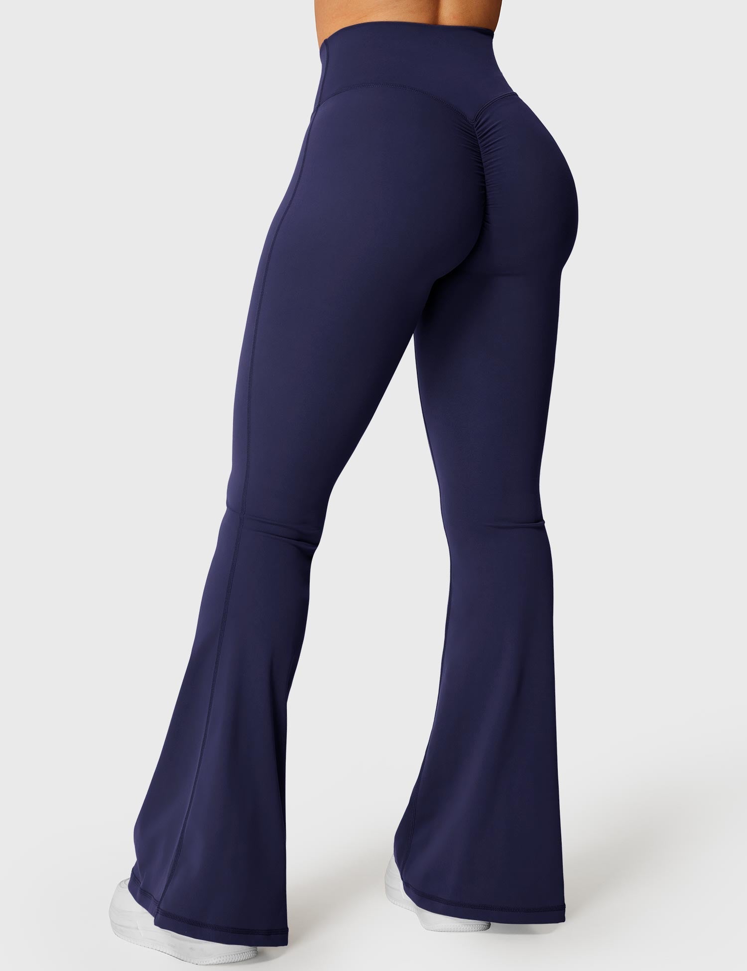 V-Waistband Flare Leggings