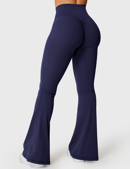 V-Waistband Flare Leggings