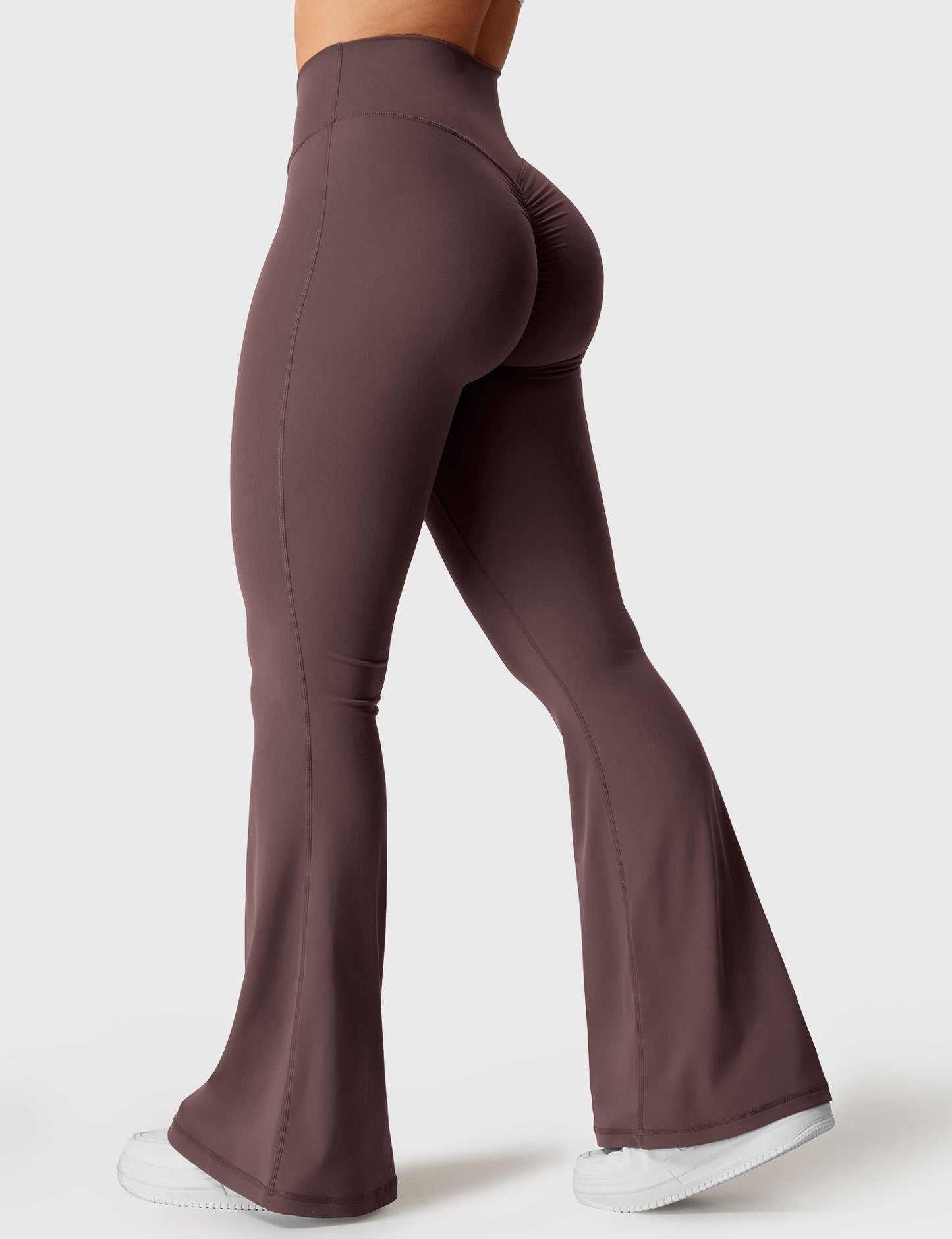 V-Waistband Flare Leggings