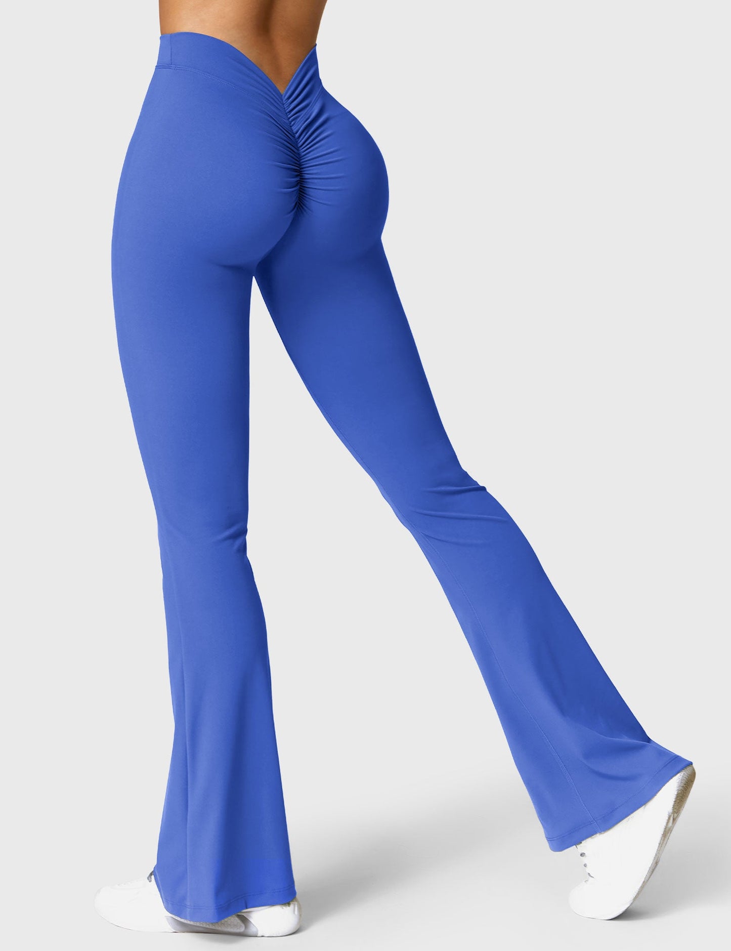 V-Back Flare Leggings