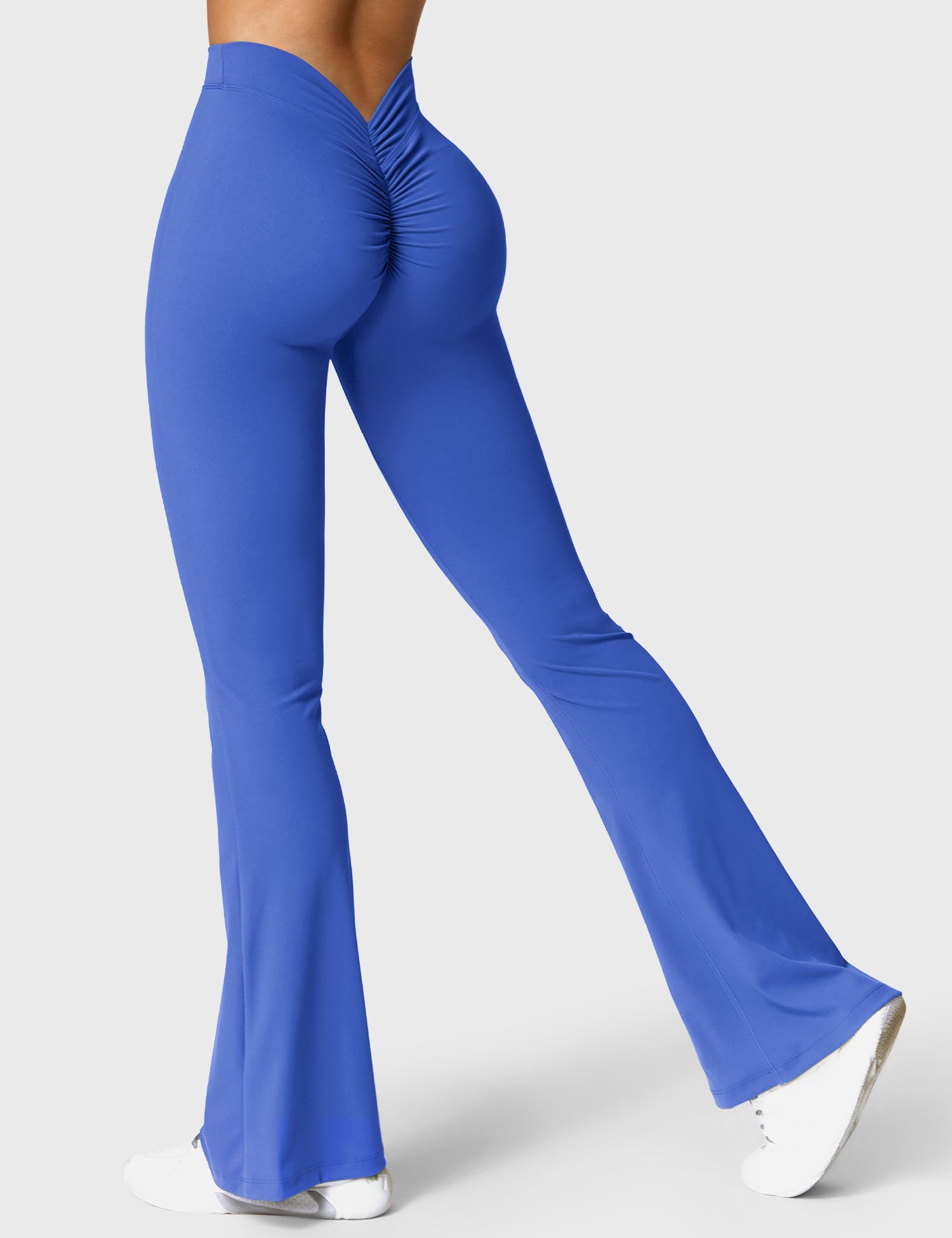 V-Back Flare Leggings