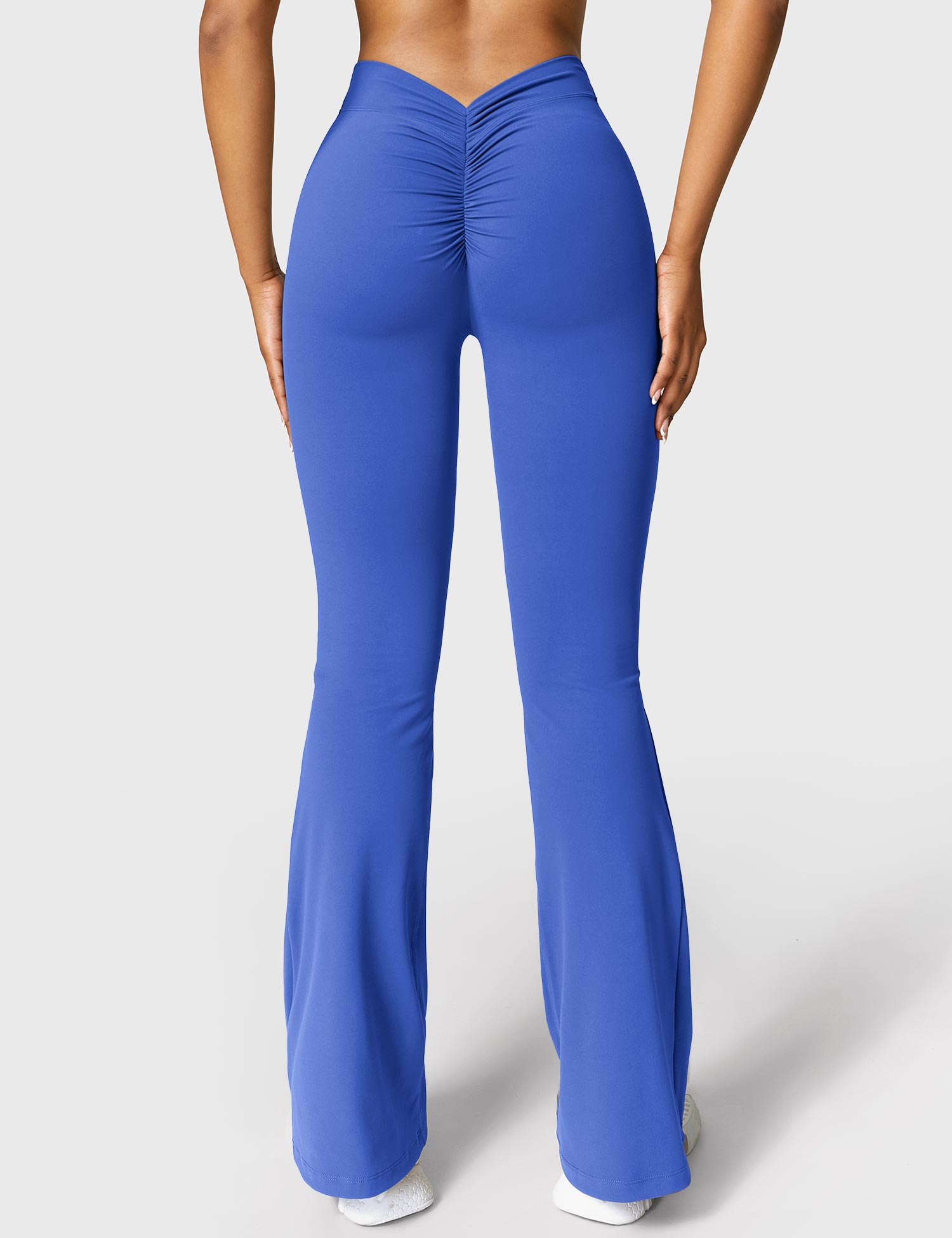 V-Back Flare Leggings