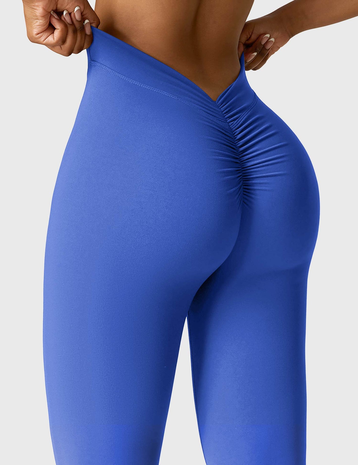 V-Back Flare Leggings