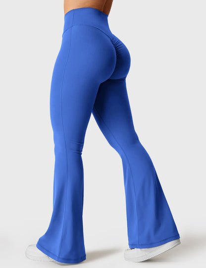 V-Waistband Flare Leggings