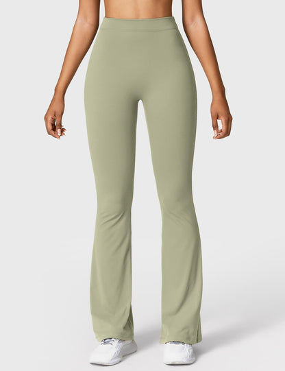 V-Back Flare Leggings