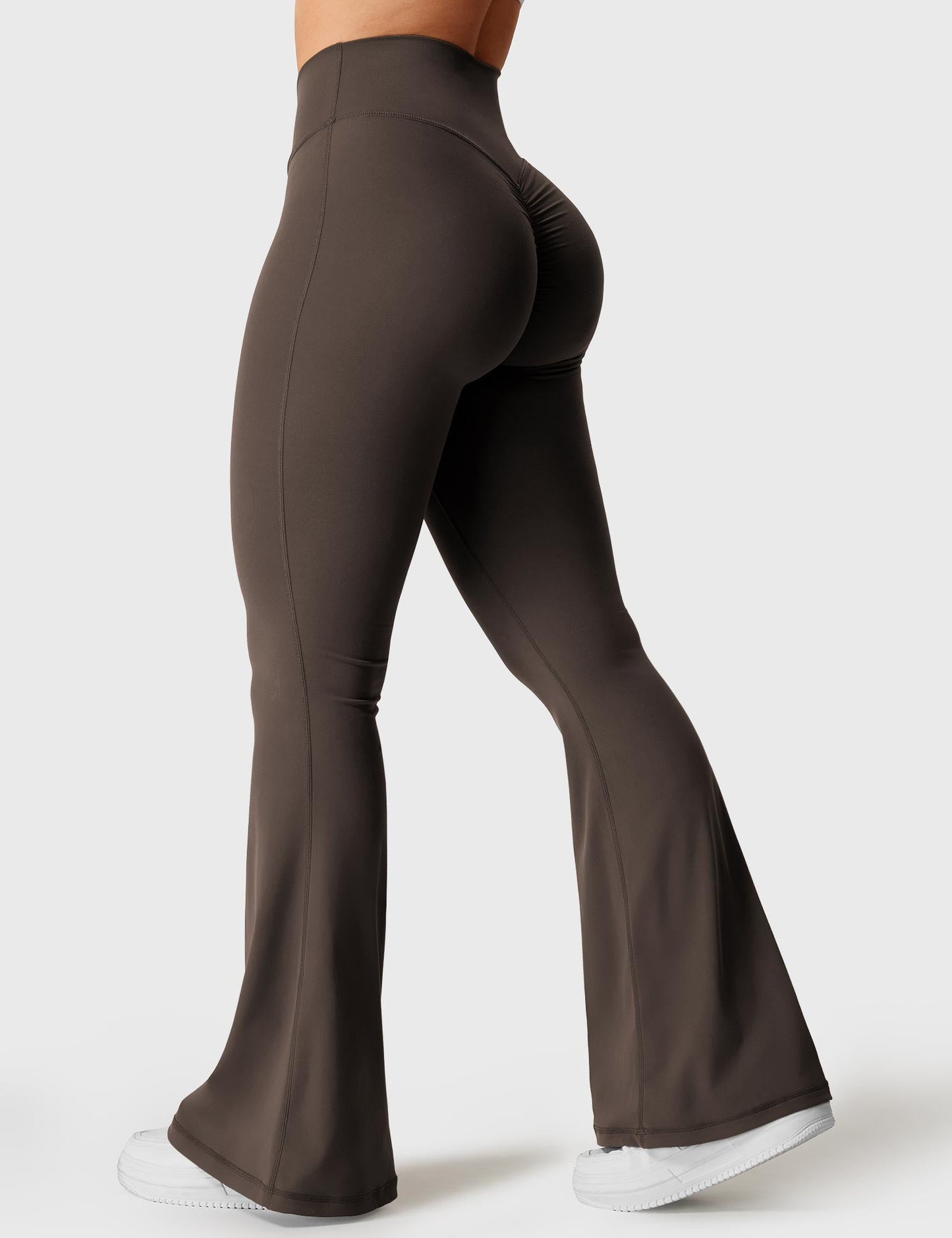 V-Waistband Flare Leggings