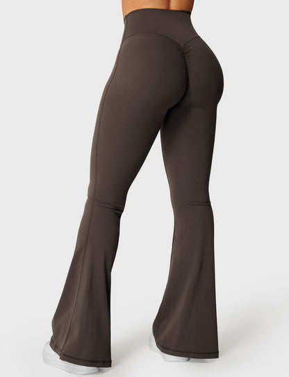 V-Waistband Flare Leggings