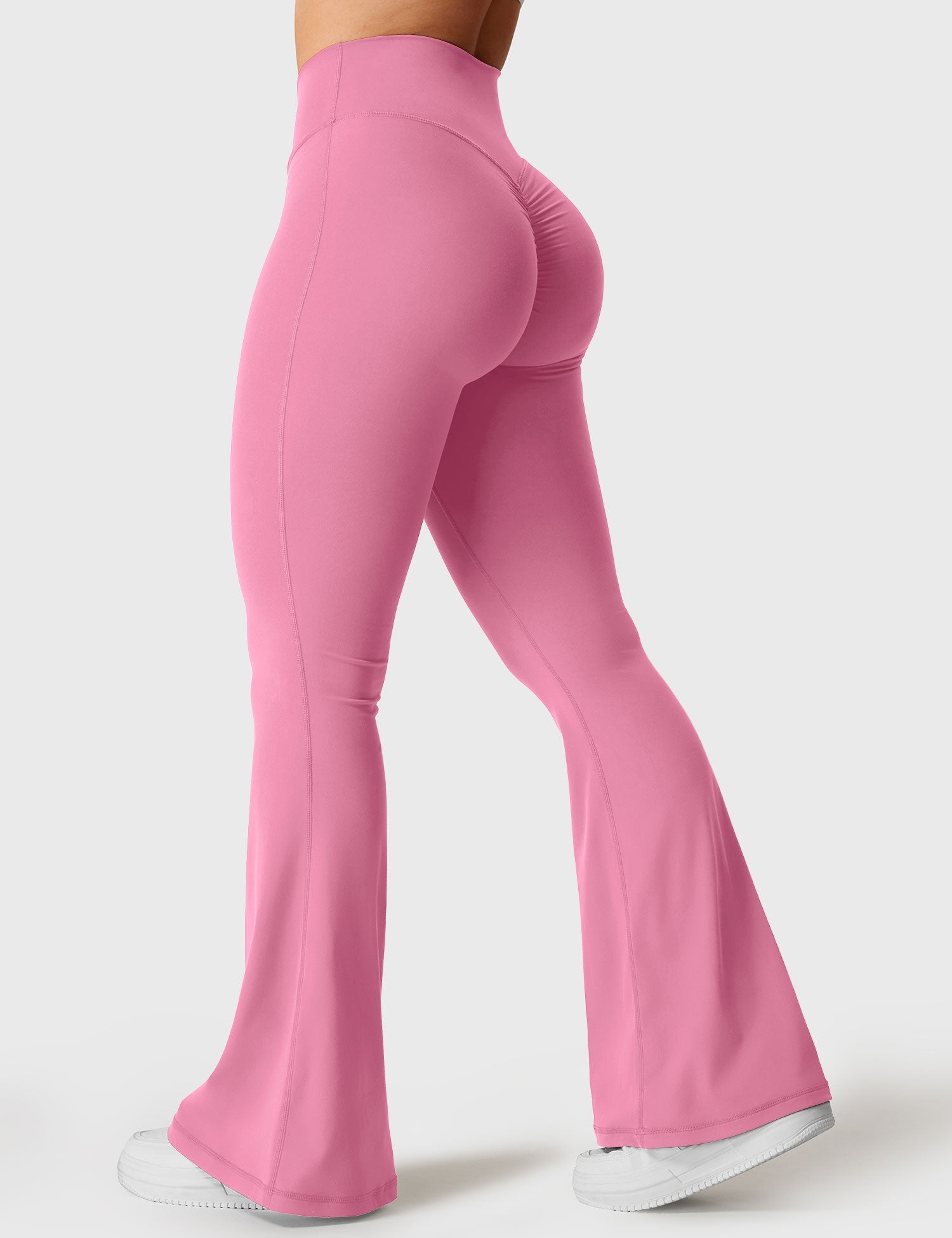V-Waistband Flare Leggings