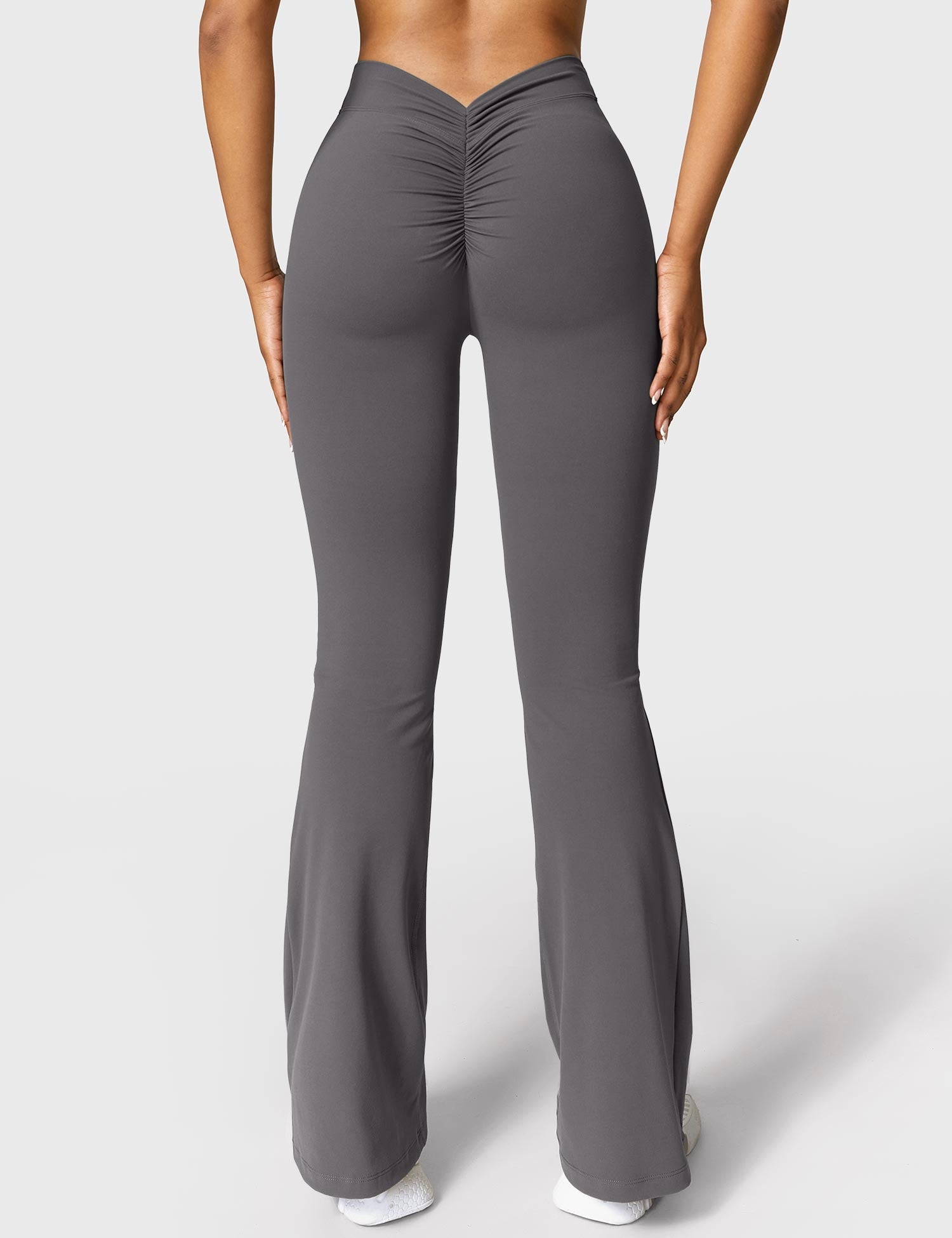 V-Back Flare Leggings