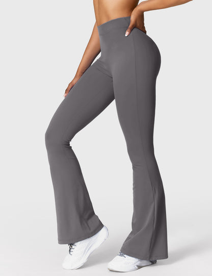 V-Back Flare Leggings