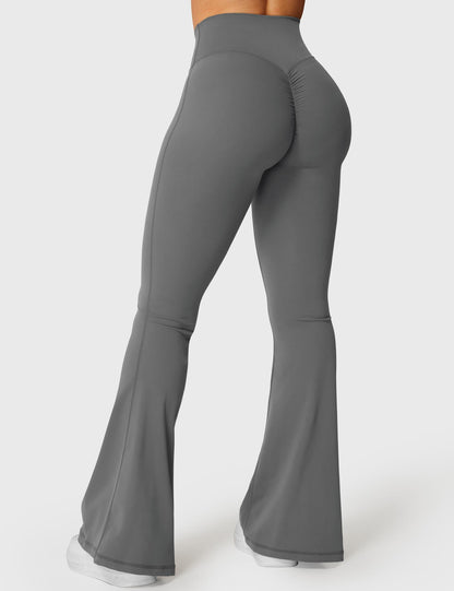 V-Waistband Flare Leggings
