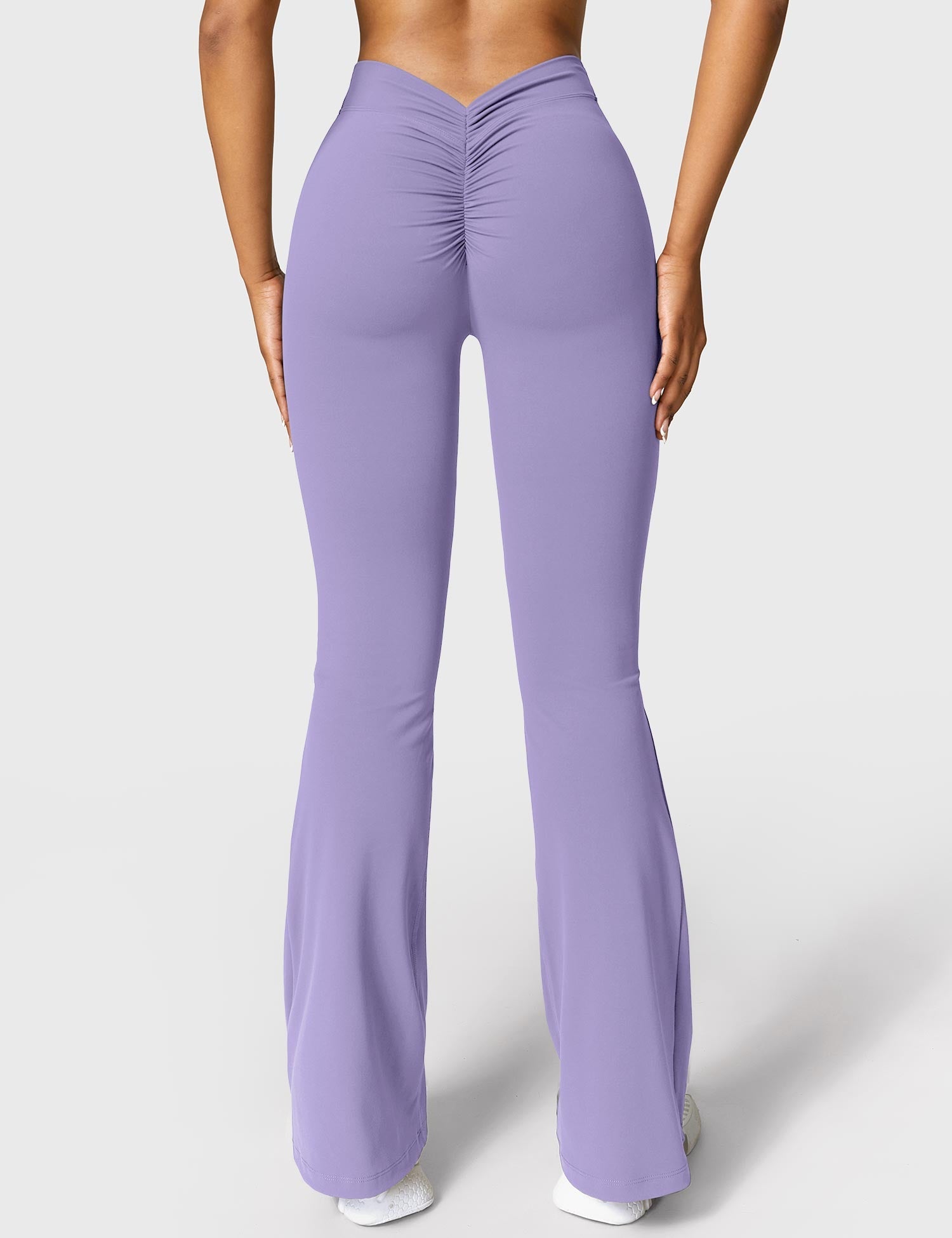 V-Back Flare Leggings