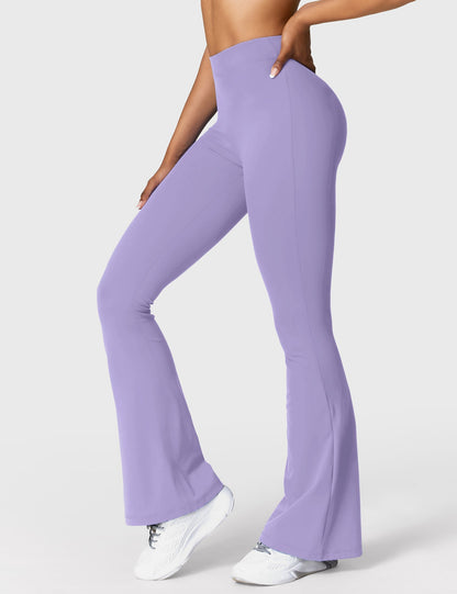 V-Back Flare Leggings