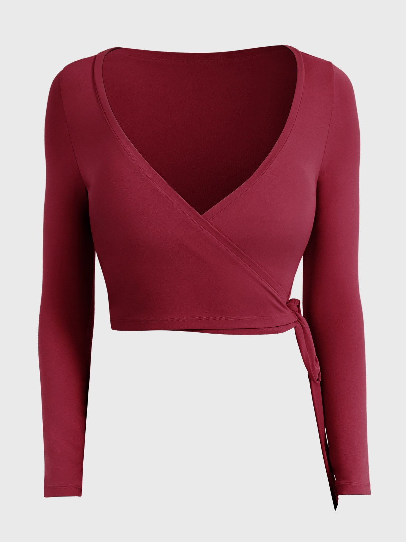 Long Sleeve Ballet Wrap Top