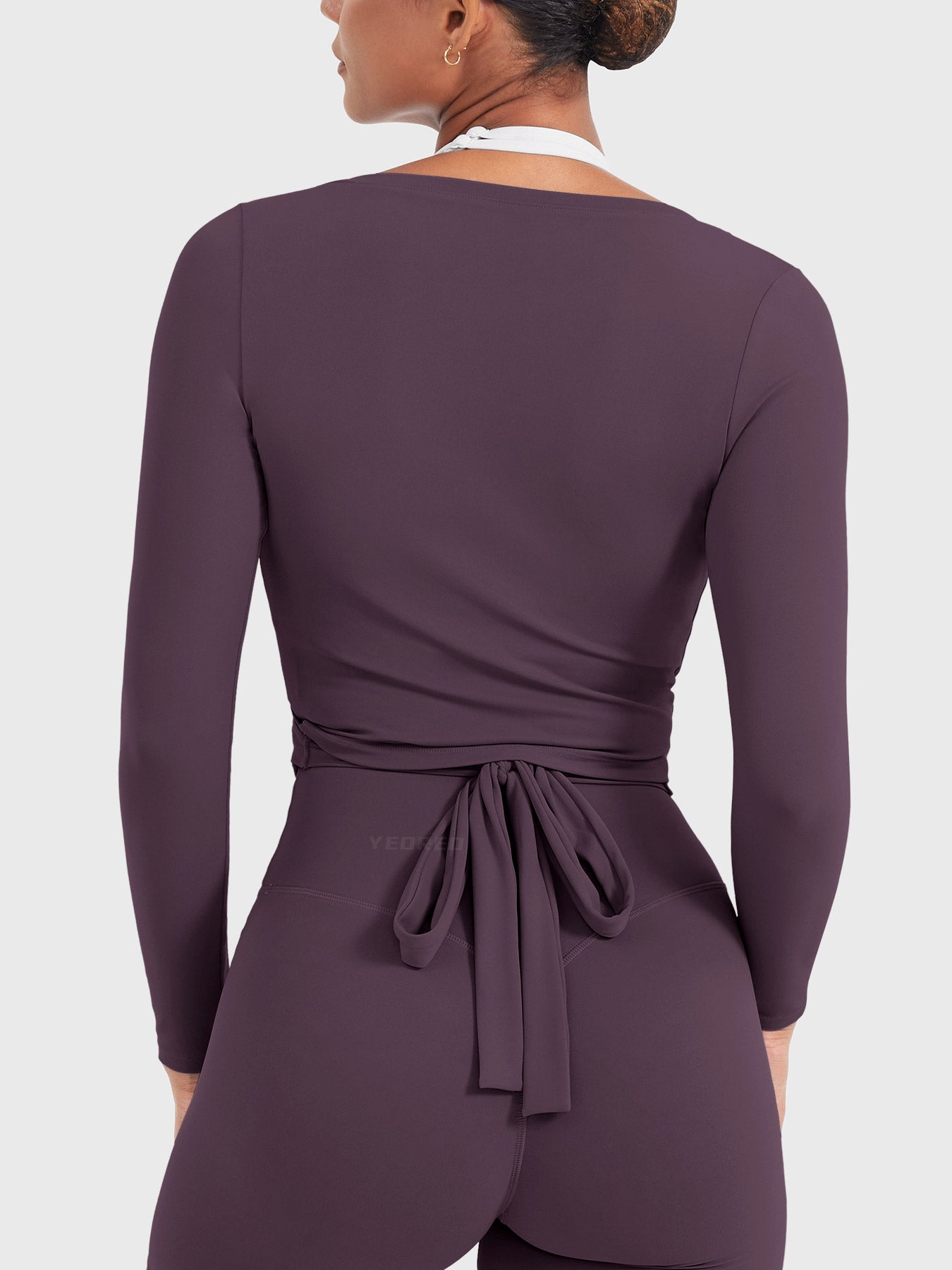 Long Sleeve Ballet Wrap Top